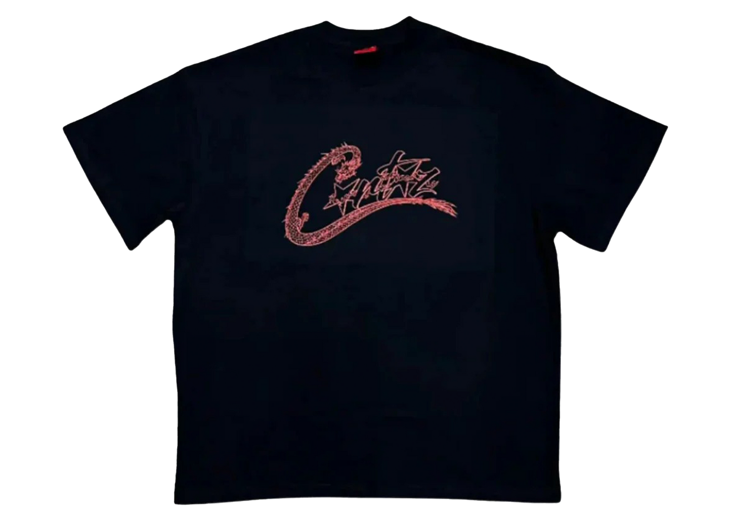 Corteiz dragon allstarz T-shirt Black