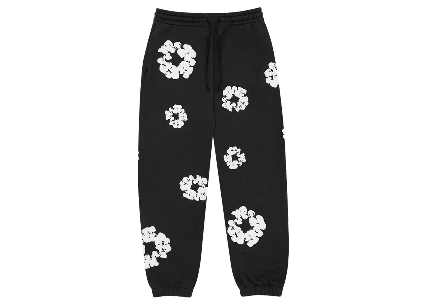 Denim Tears The Cotton Wreath Sweatpants Black