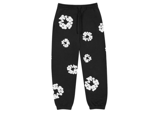 Denim Tears The Cotton Wreath Sweatpants Black