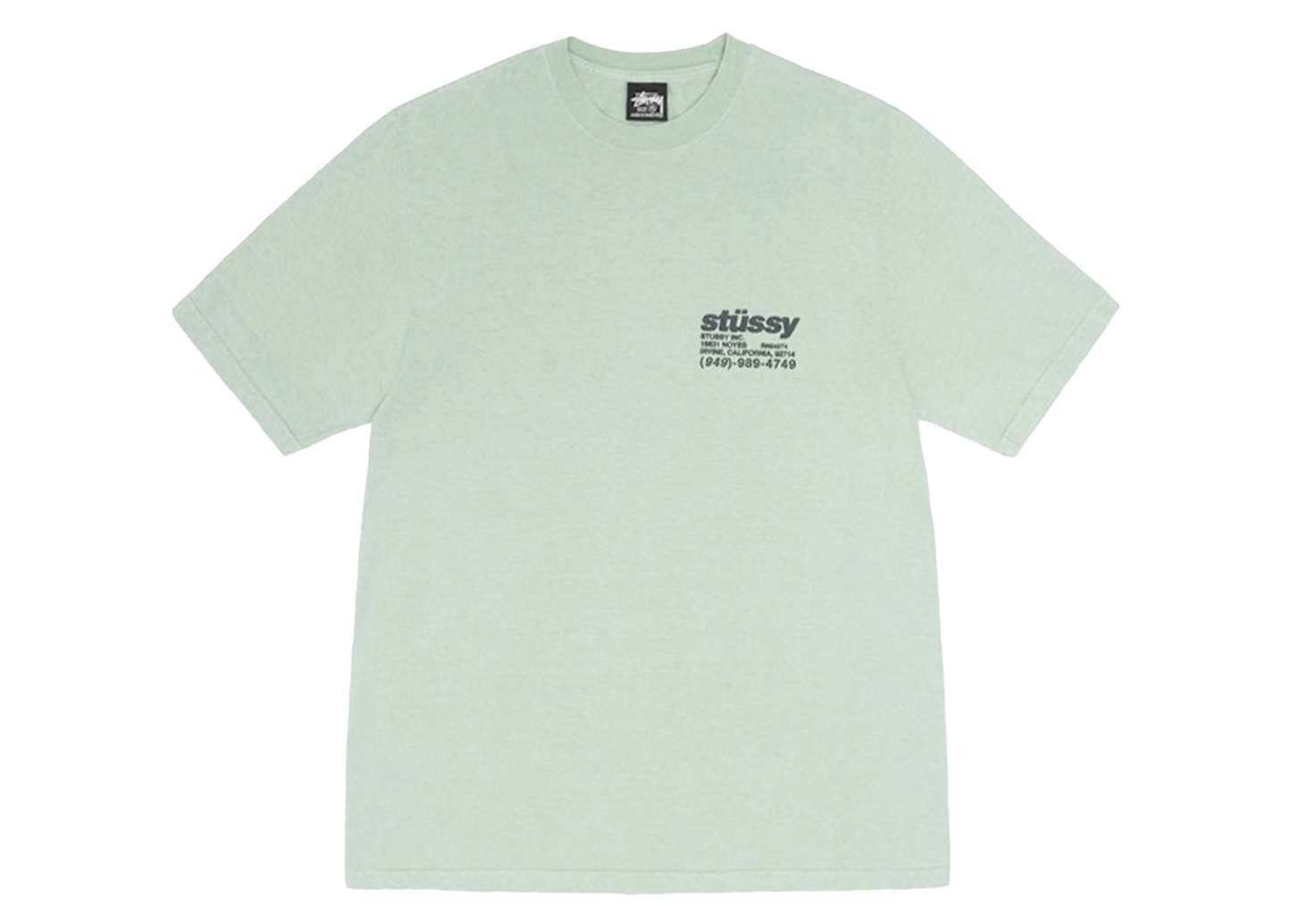 Stüssy DNA Pigment Dyed T-Shirt Green