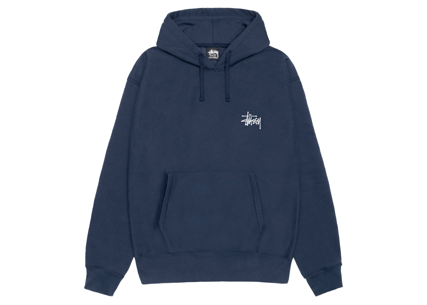 Stüssy Basic Hoodie Blue