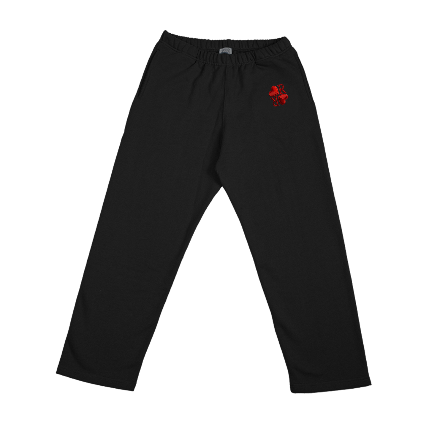 Valentine's Sweatpants Black