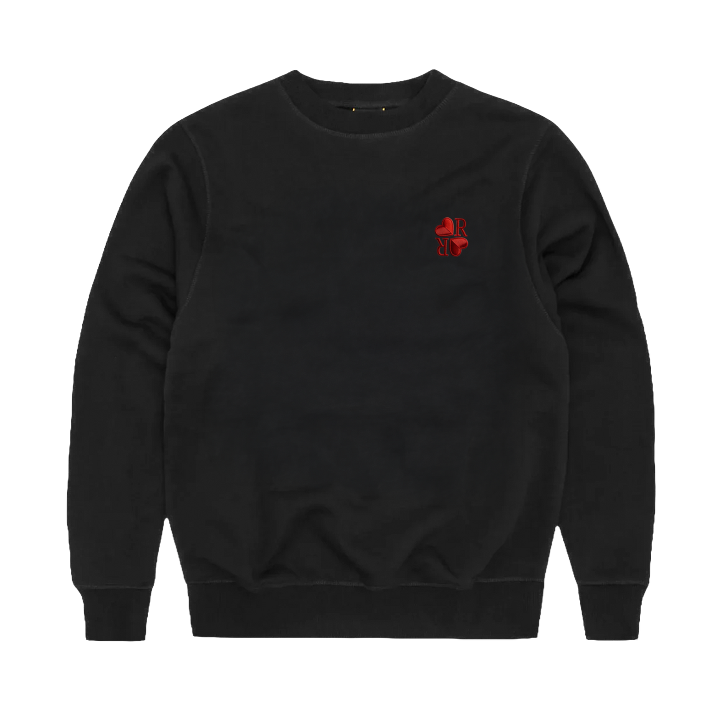 Valentine's Crewneck Black