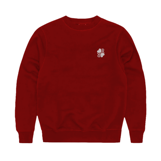 Valentine's Crewneck Bordeaux