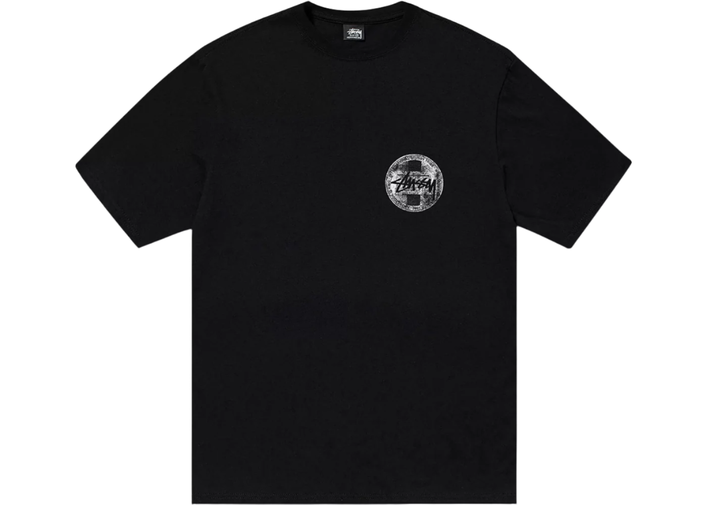 Stüssy Dot Stamp T-Shirt Black