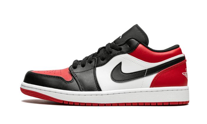 Jordan 1 Low Bred Toe