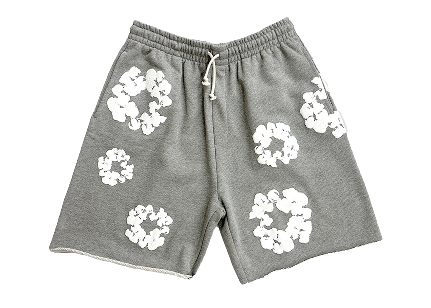 Denim Tears The Cotton Wreath Shorts Grey