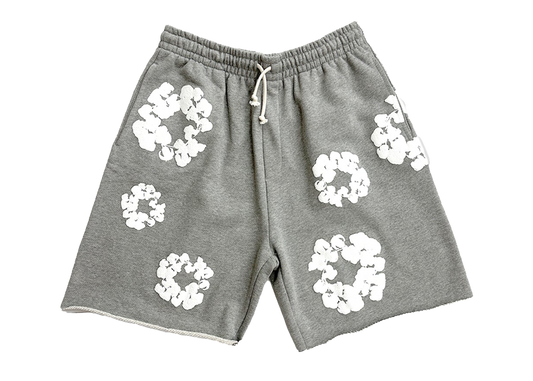 Denim Tears The Cotton Wreath Shorts Grey