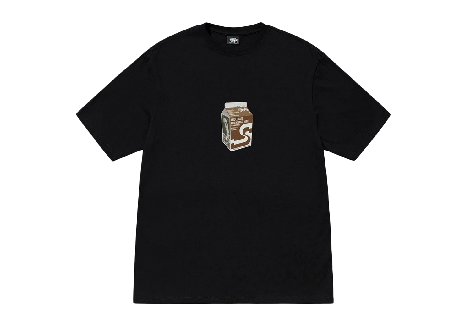 Stüssy milk t-shirt black