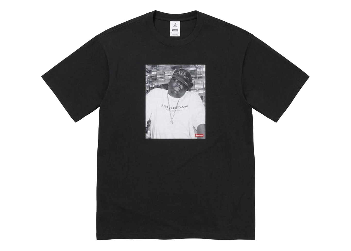 Supreme Jordan Biggie T-shirt Black