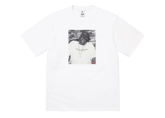 Supreme Jordan Biggie T-shirt White