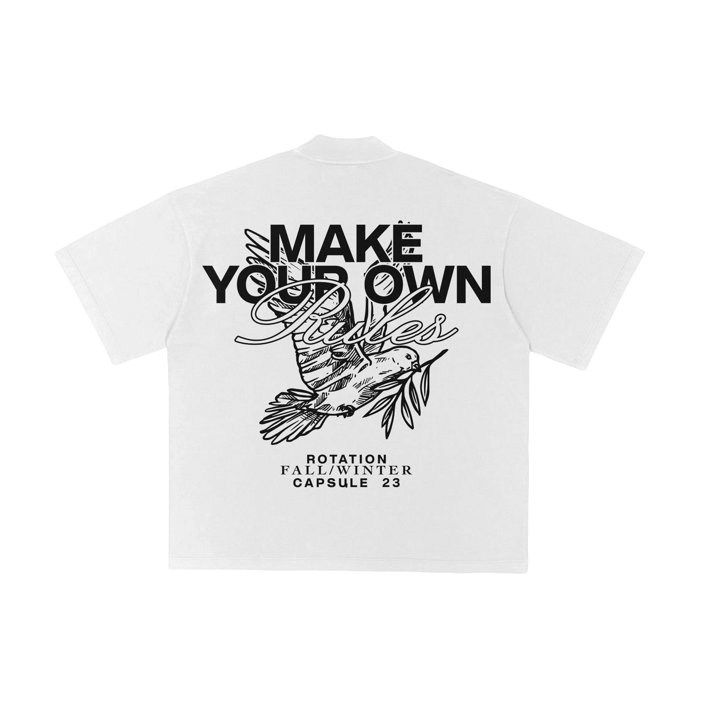 Make Your Own Rules T-Shirt White