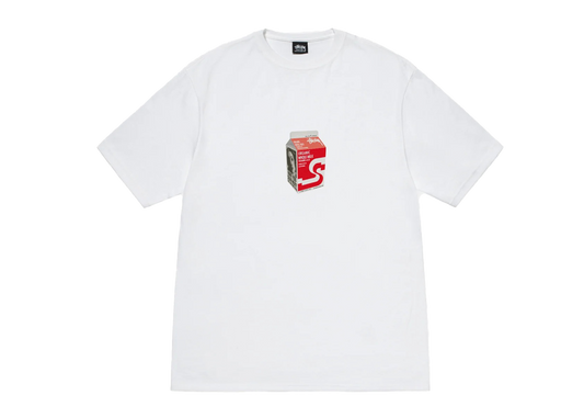 Stüssy milk t-shirt white